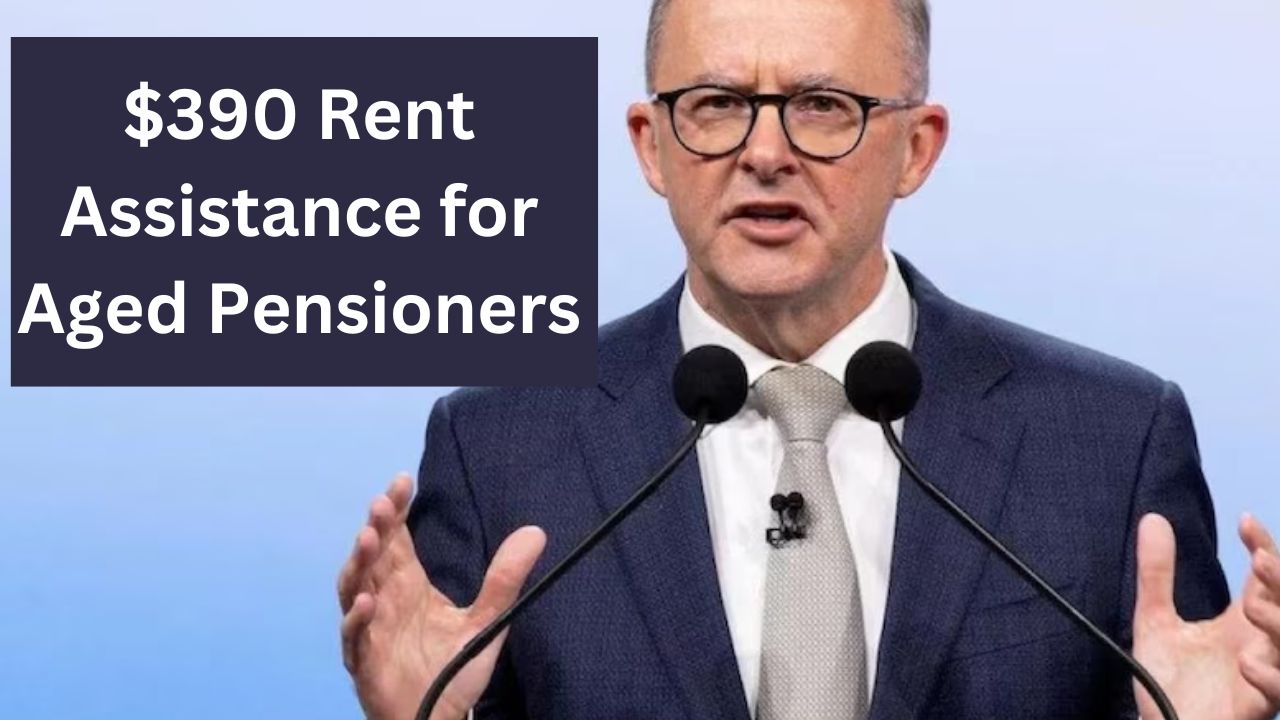$390 Rent Assistance for Aged Pensioners